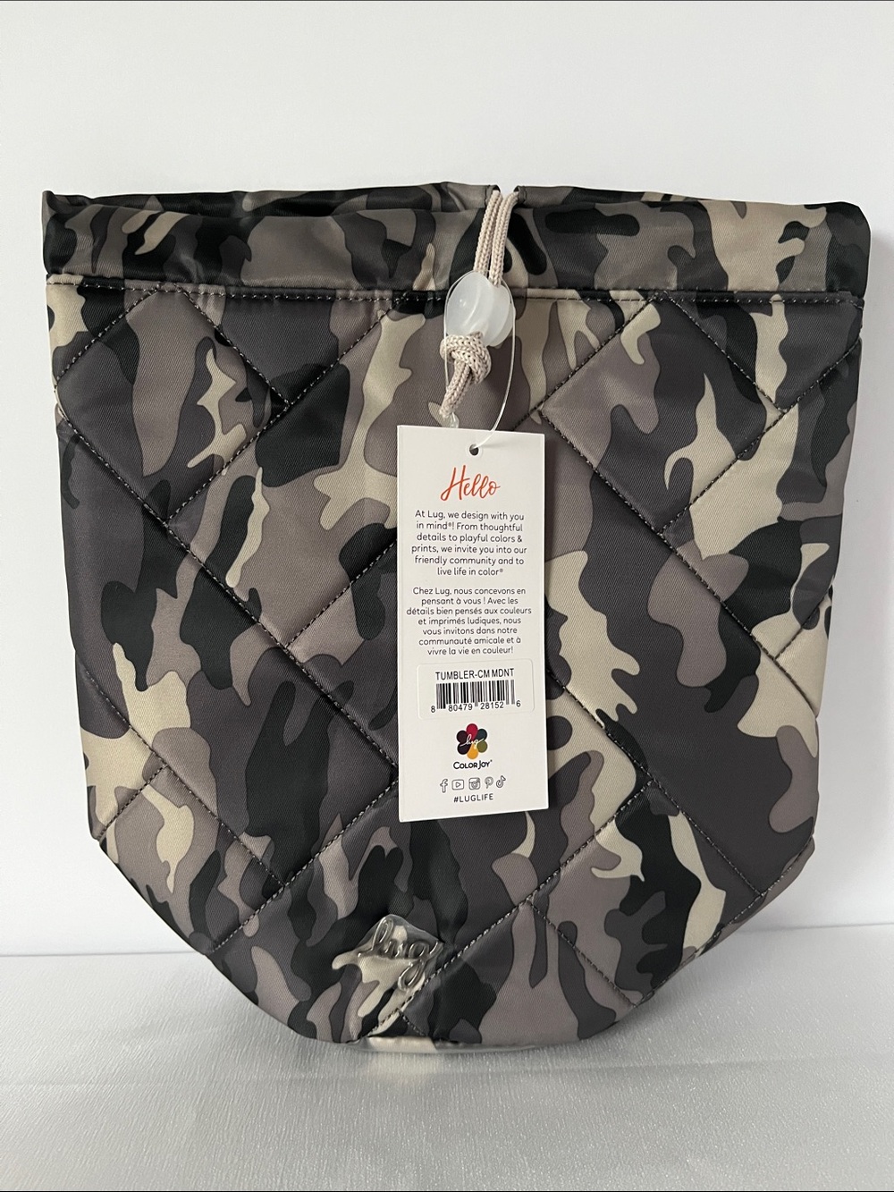LUG - Tumbler Storage Pouch in Camo Midnight